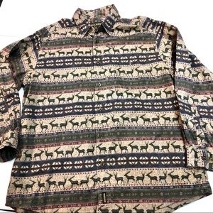 Woolrich Outdoor Long Sleeve BUCKS Button Shirt XL
